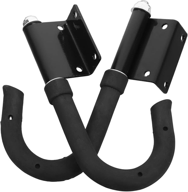 Heavy Duty Ladder Hooks 2 Pack For Telescoping Ladders Garage Ceiling Mount Enhanced Stability - Image 1