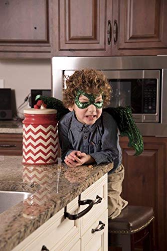 Little Adventures Reversible Dragon Mask and Wing Sets for Boys & Girls (Ages 3-8) (Green) - Image 5