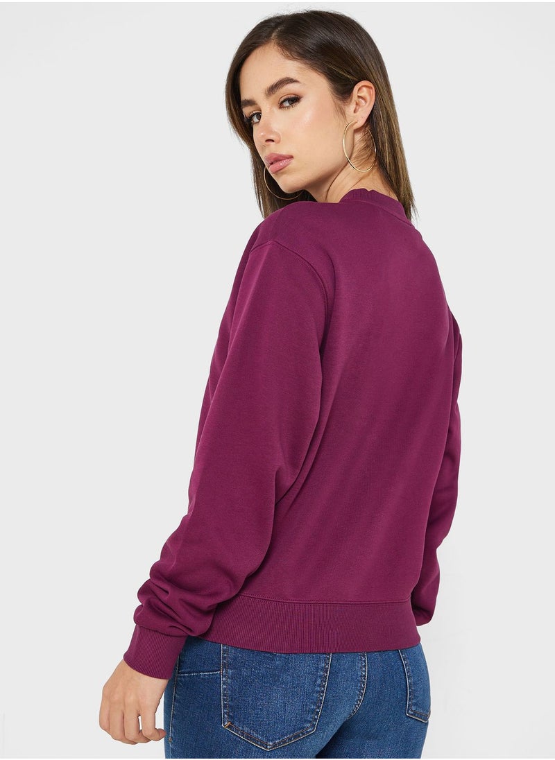GUESS - Logo Knitted Sweatshirt - Image 1