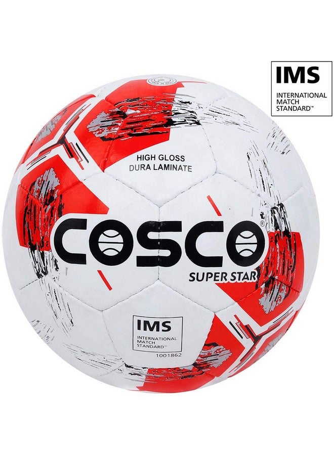 COSCO كرة قدم كوسكو سوبر ستار - الحجم 5 (معتمدة من فيفا) - Image 1