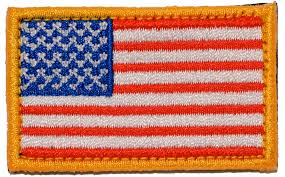 National flag embroidery- US - 8.5cm