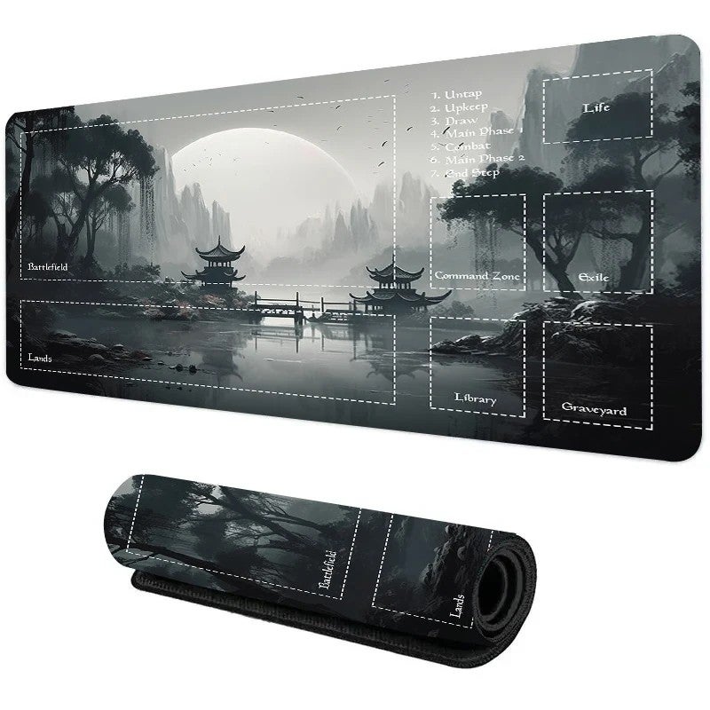 Bluejw Waterproof Mouse Pad Gamer Computer Accessories Keyboard Table Mat Black Large Desk Pad Company Gaming Laptop Desk Accessory PC DIY - Image 3