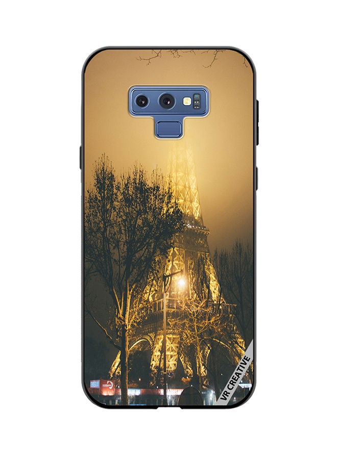 VR CREATIVE Protective Case Cover For Samsung Galaxy Note 9 Eiffel Paris Design Multicolour - Image 1