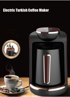 sokany Turkish Coffee Maker,4 Cups,250ml,550W Electric Coffee Pot,Coffee Making Machine  - Image 3