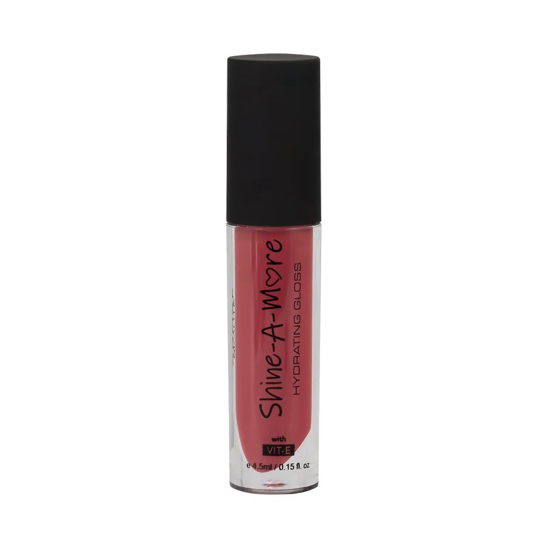Armaf Beaute Make Up Shine A More Lip Gloss With Vitamin E Flamingo 4.5ml, Lightweight Lips Shine, Non Sticky Gloss, Long Lasting Finish, Weightless Formula, Moisturizing & Hydrating, Glossy Finish