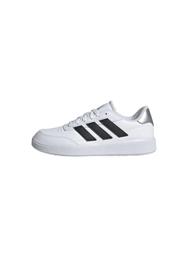 Adidas FTWWHT/CBLACK/SILVMT courtblock women shoes for Women | Best Price UAE