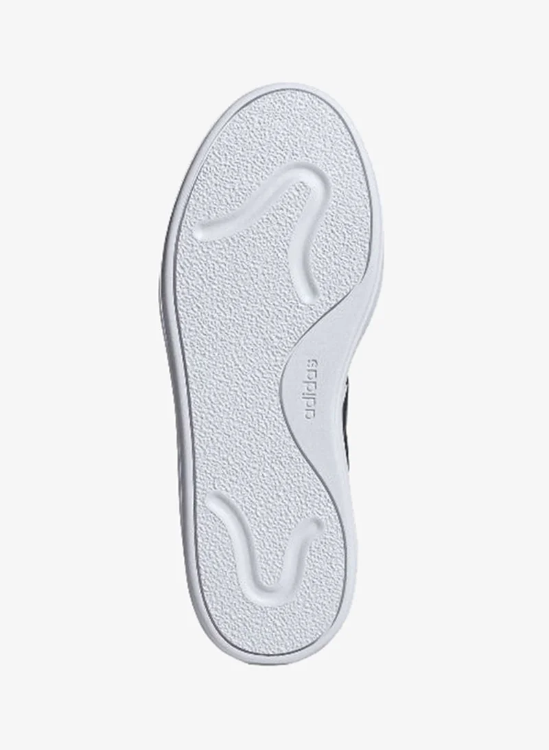 Adidas FTWWHT/CBLACK/SILVMT courtblock women shoes for Women | Best Price UAE