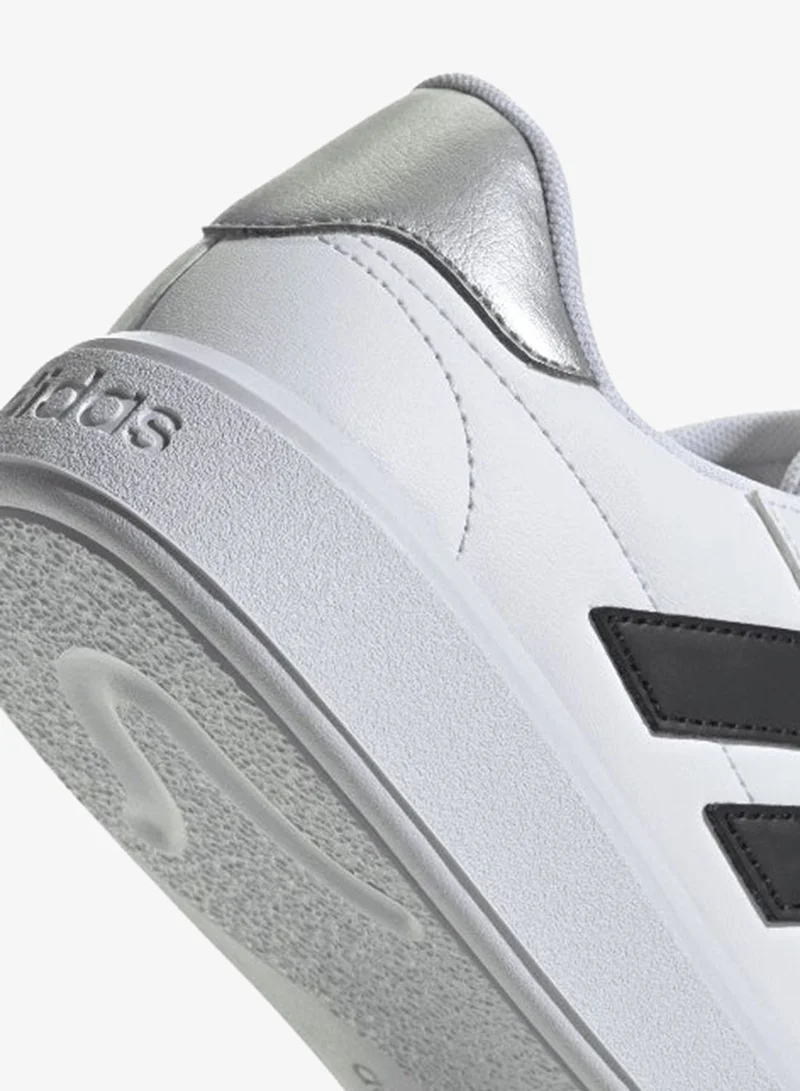 Adidas FTWWHT/CBLACK/SILVMT courtblock women shoes for Women | Best Price UAE