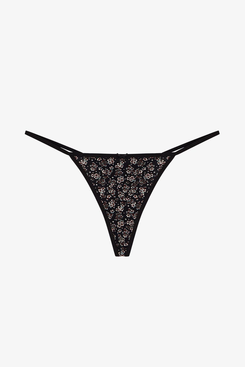 PENTI Frosty Morning Floral Thong - Image 5
