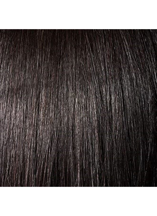 Outre - DOMINICAN CURLY BUNDLE HAIR (1B Off Black) - Outre Batik Quick Weave Synthetic Half Wig - Image 1