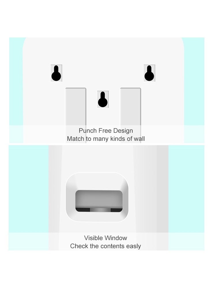 جهاز تعقيم أوتوماتيكي بسعة 1000 مل – بخاخ كحول يعمل بالاستشعار، بدون تلامس، يُثبت على الحائط – نوع التنقيط السائل - Image 4