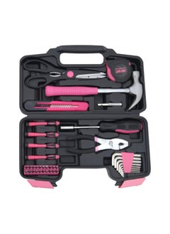 General 39 Piece Household Tool Set Essential Home Repair Kit with Plastic Toolbox for College Students, Home Use and More!  - Image 1