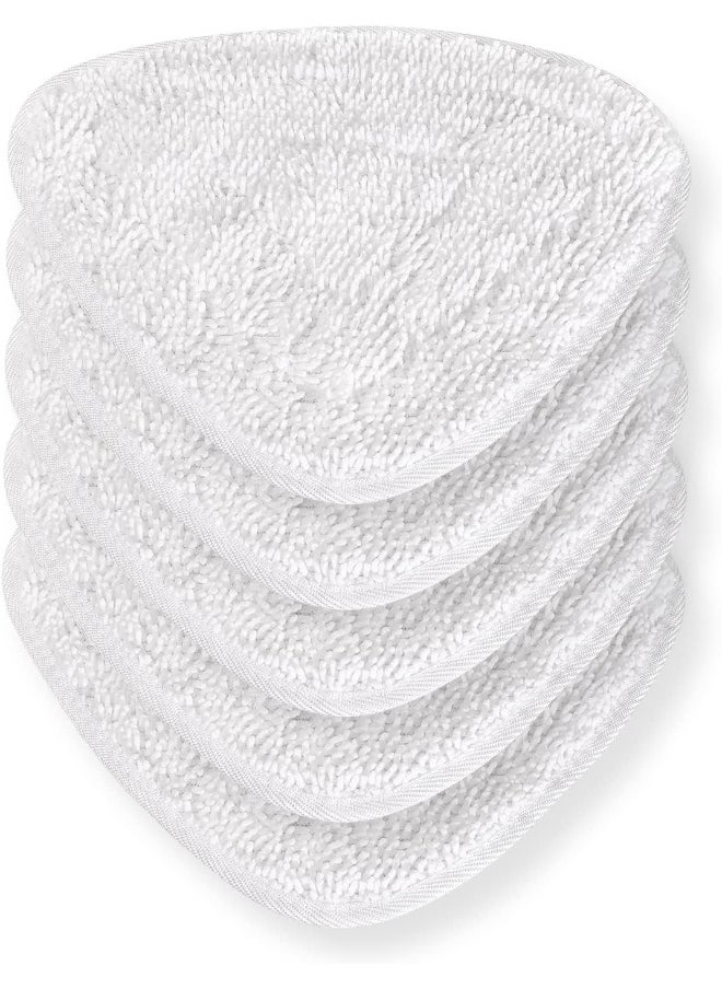 Zalcoon Microfiber Steam Mop Refill, Replacement Triangle Mop Pads Washable Refill Heads Compatible with Vileda/O-ceda Microfiber Steam Mop, Pack of 5  - Image 1
