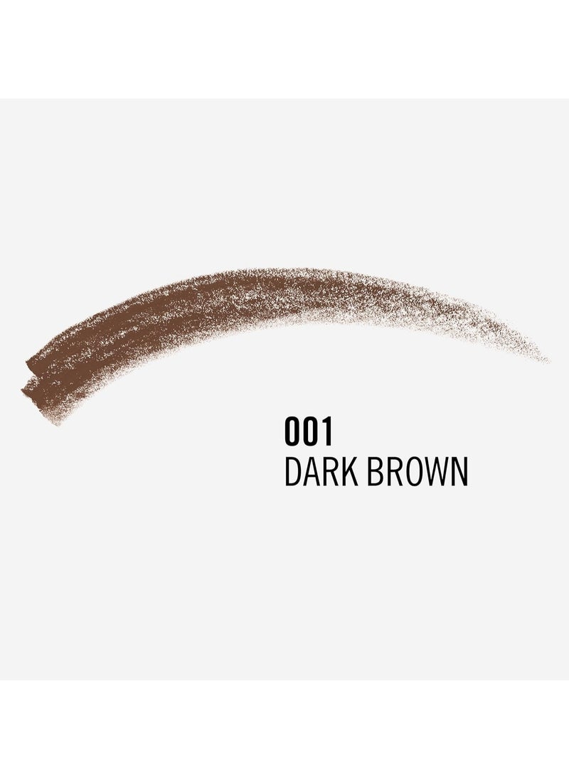 RIMMEL LONDON - Professional Eyebrow Pencil - 001 Dark Brown - Image 1