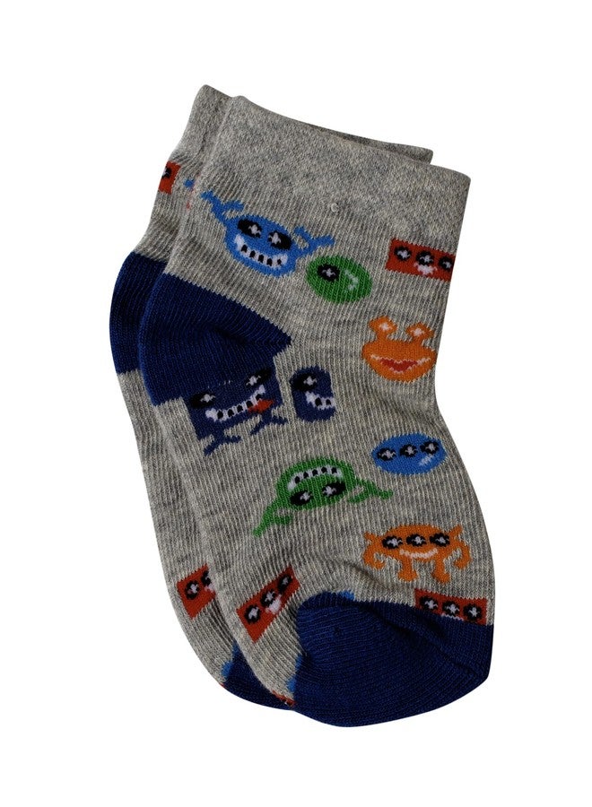 BODYCARE Boys Ankle Length Socks Red - Image 3