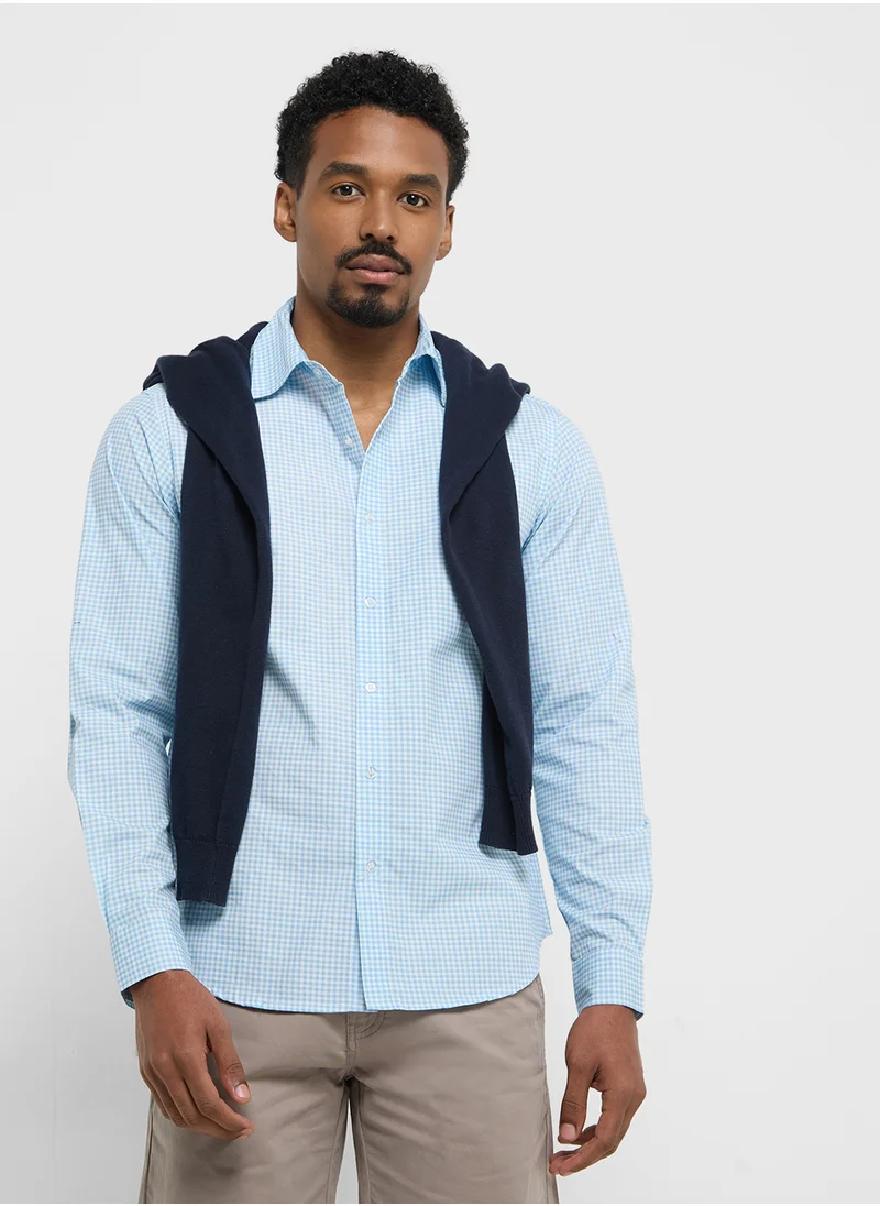 Robert Wood Causal Full Sleeve Shirt