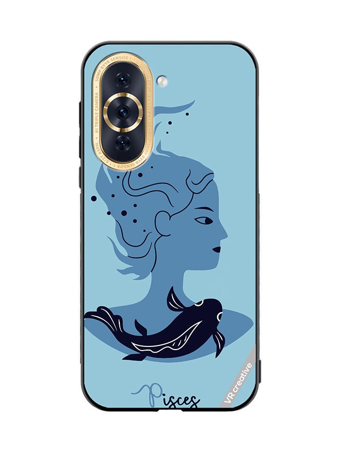 VR CREATIVE Protective Case Cover For Huawei Nova 10 Pisces Zodiac Sign 2 Design Multicolour - Image 1
