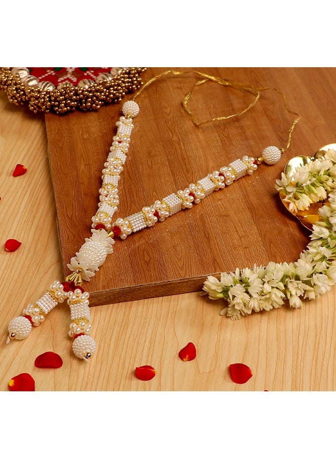 Madhoor Handcrafted Pooja Har Mala (Garland) 24 Inches