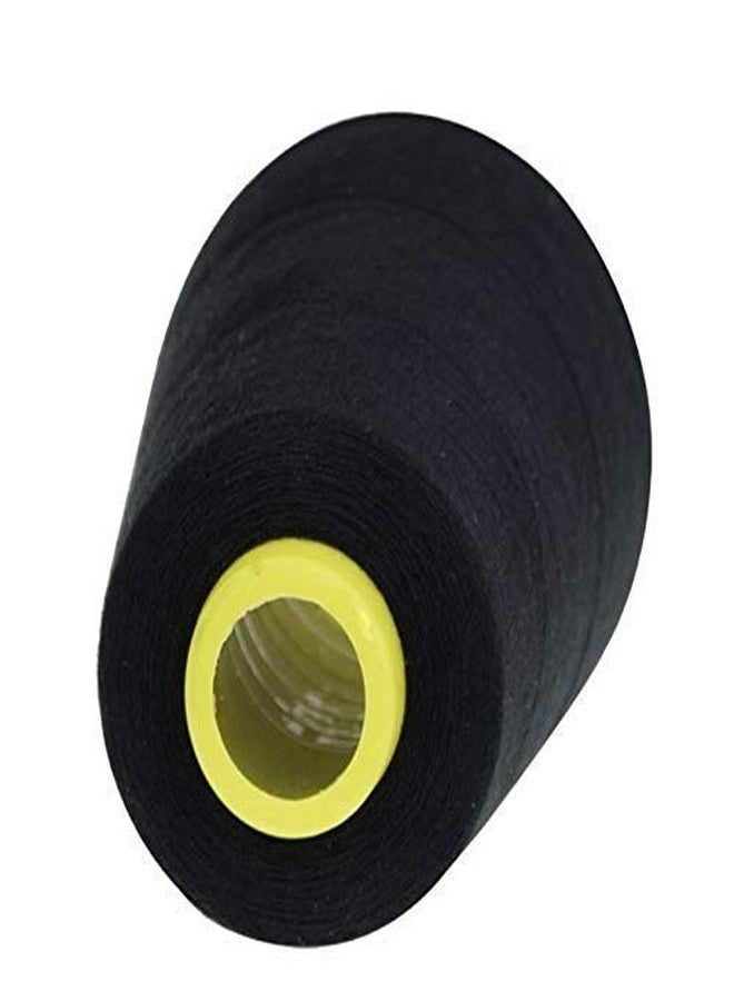 BOBBINY Polyester Sewing Thread Pack Of 1 Black (4000 Meter Per Spool) Spools Cones Rolls For Stitching, Sewing, Tassel Making, Embroidery, Shiny Soft Thread Spools And Other Project - Image 3