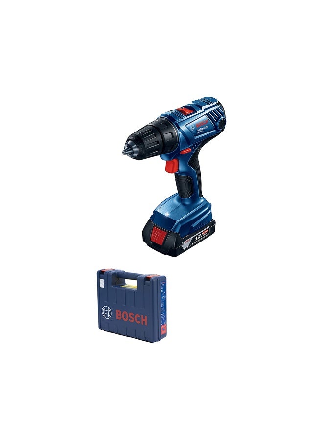 BOSCH GSR 180-LI Cordless Drill Driver Machine (2 X 2.20AH Battery) - Image 1