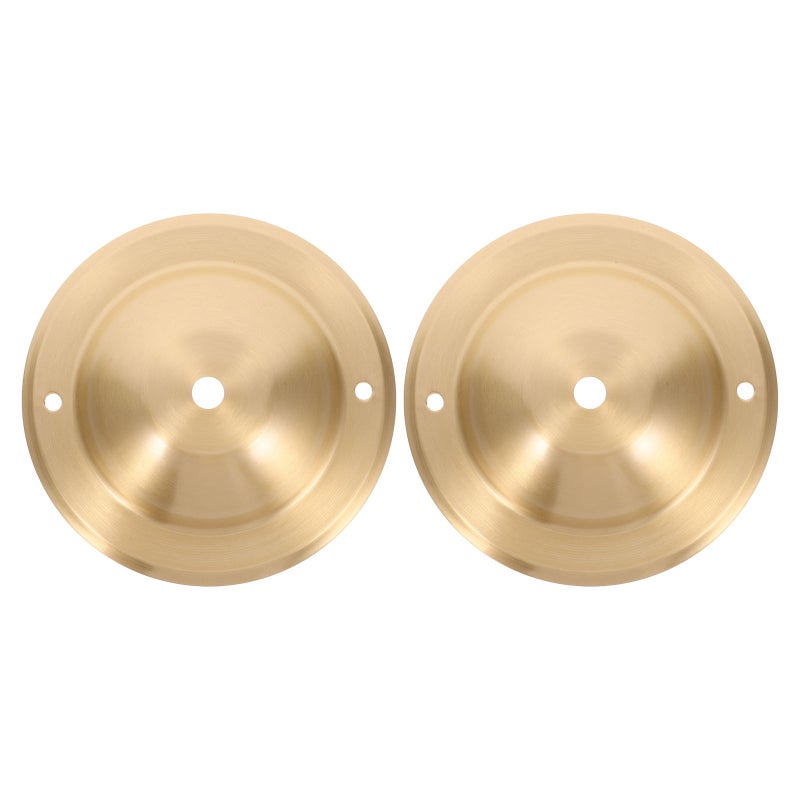 2pcs Light Canopy Cover: 5.1inch Copper Mounting Plate Ceiling Canopy Cover For Light Lamp Diy Ceiling Fixtures - Image 3
