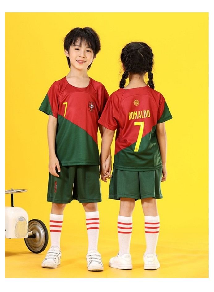 NIBEMINENT M MIAOYAN Men's and Women's Kindergarten Club Children's Wear Soccer Sports Match Suit Set - Image 1