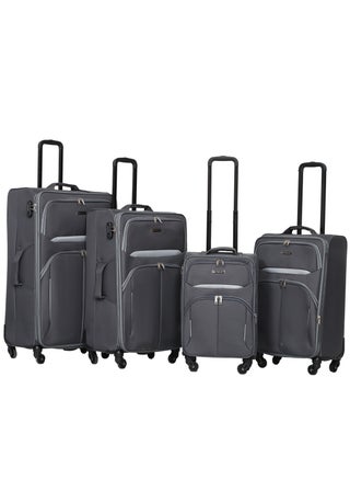 4 Pcs Fabric Soft Luggage Set Trolley Bag With 4 Spinner Wheels - pzsku/Z6D748DE3E3ACF38C963EZ/45/_/1728977650/ef67207f-aaeb-4b5d-973d-144b1785fd1b