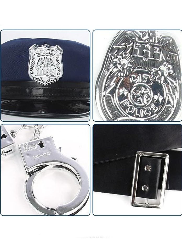 Alyashmac Policemen Cosplay Set，Fancy Dress for Girls - Image 3