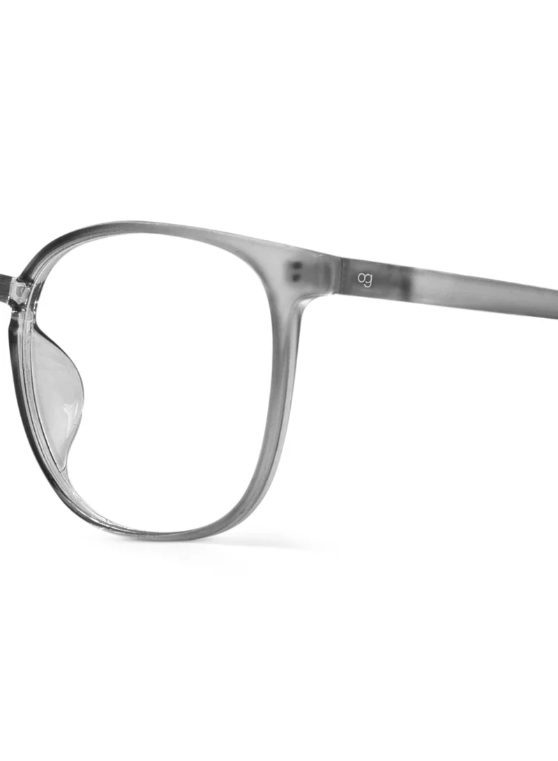 Woggles Reposeful Square Blue Screen Glasses |Men & Women|100% UV Protection