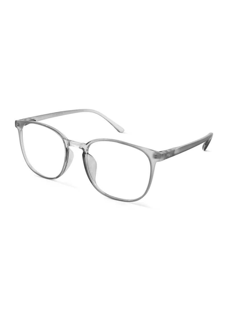 Woggles Reposeful Square Blue Screen Glasses |Men & Women|100% UV Protection