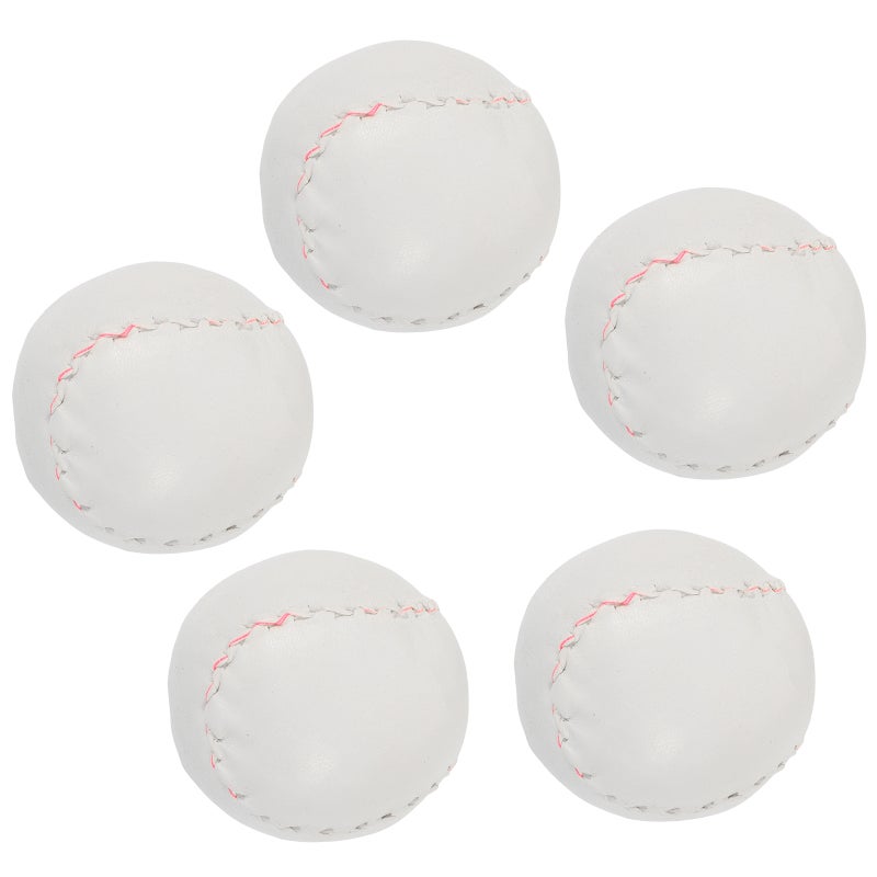 5pcs Training Baseballs Softball Training Practicing Baseballs Small Baseballs for Hitting Training - Image 4