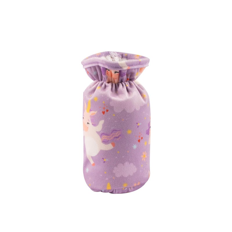 mittenbooty Baby Broad Neck Bottle Cover for Feeding Bottle Upto 260 ml & 330 ml Feeding Bottle Purple Unicron & Pink Princess (Pack of 2) - Image 3