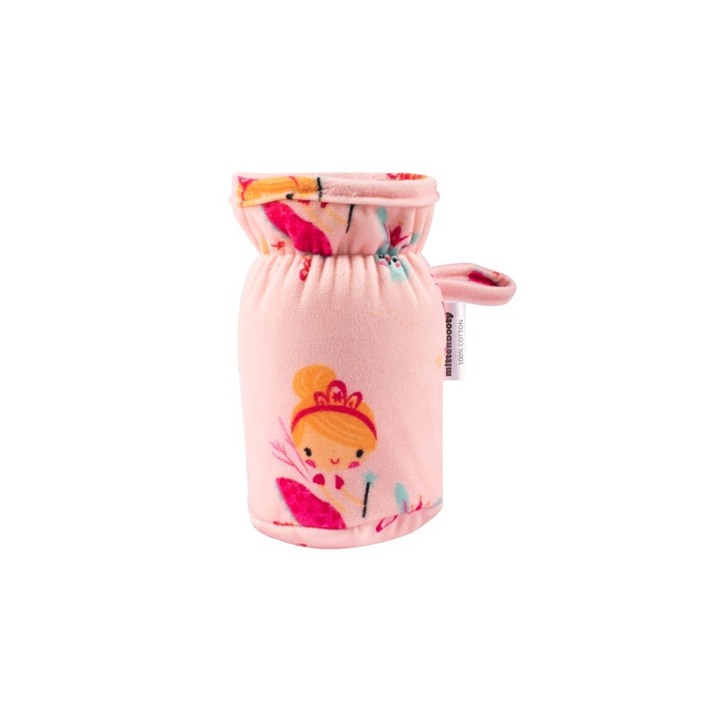 mittenbooty Baby Broad Neck Bottle Cover for Feeding Bottle Upto 260 ml & 330 ml Feeding Bottle Purple Unicron & Pink Princess (Pack of 2) - Image 5