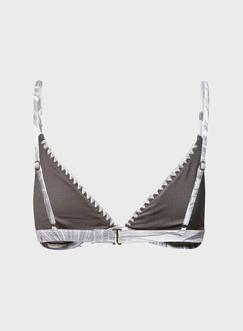 RIP CURL Shorelines Triangle Bikini Top