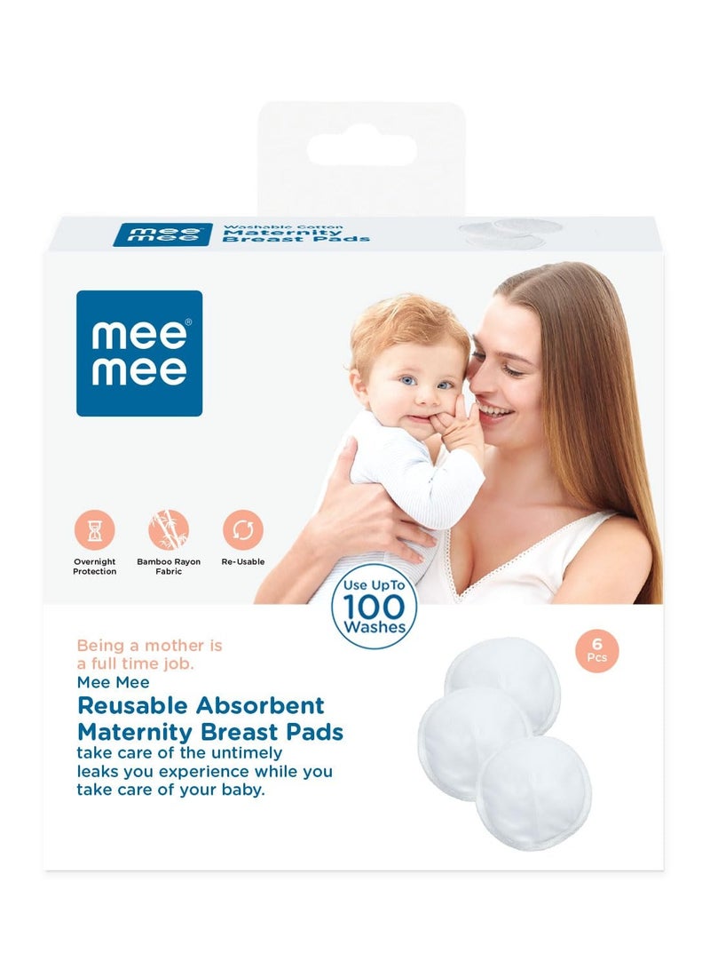 Mee Mee Breast Pad | Breast Pad for Feeding Mothers | 6 pcs Breast pad - Image 1