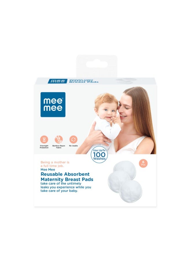 Mee Mee Breast Pad | Breast Pad for Feeding Mothers | 6 pcs Breast pad - Image 2