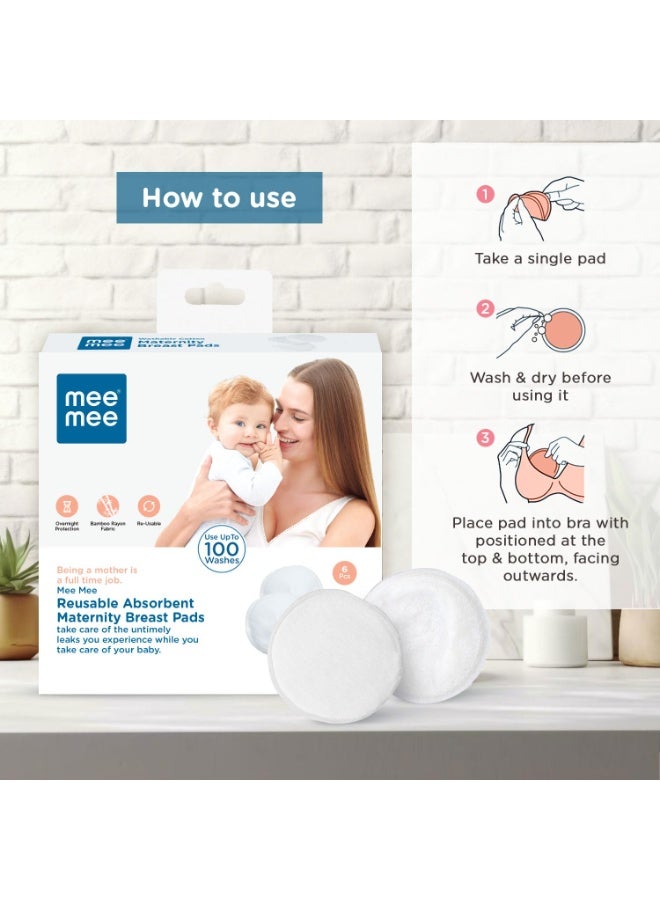 Mee Mee Breast Pad | Breast Pad for Feeding Mothers | 6 pcs Breast pad - Image 5