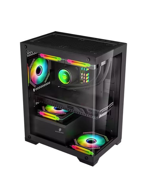 PC Gaming With Core i7-4790  Processor/512G SSD/16GB RAM 3200MB DDR3/Windows 11 HD Graphics 4600 Graphics/ black