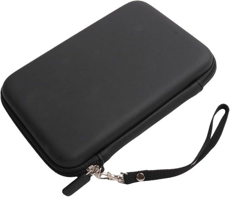 Black Hard Shell GPS Carrying Case 7 Inch Shockproof Travel Storage Bag with Mesh Compartment - Image 2