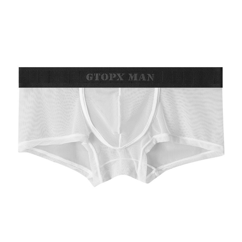 Men's Mesh Low-Rise Boxer Briefs Underwear - Image 5