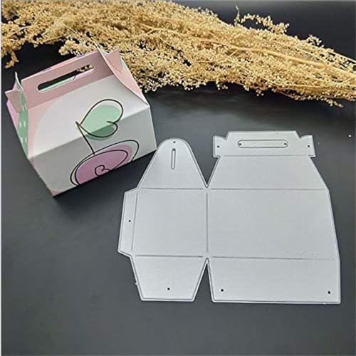 LZBRDY Gift Packing Box Metal Cutting Dies, Birthday Thanksgiving Christmas Craft Package Die Cuts - Image 1