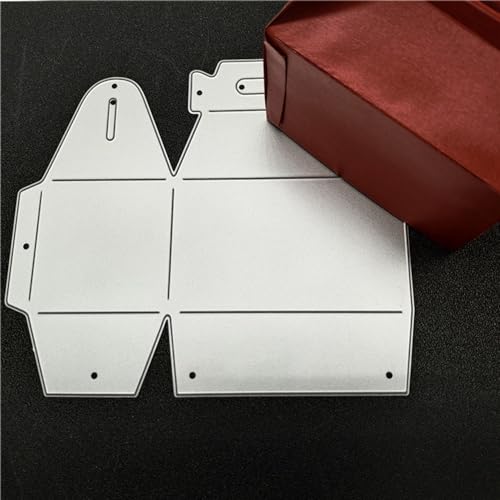LZBRDY Gift Packing Box Metal Cutting Dies, Birthday Thanksgiving Christmas Craft Package Die Cuts - Image 4