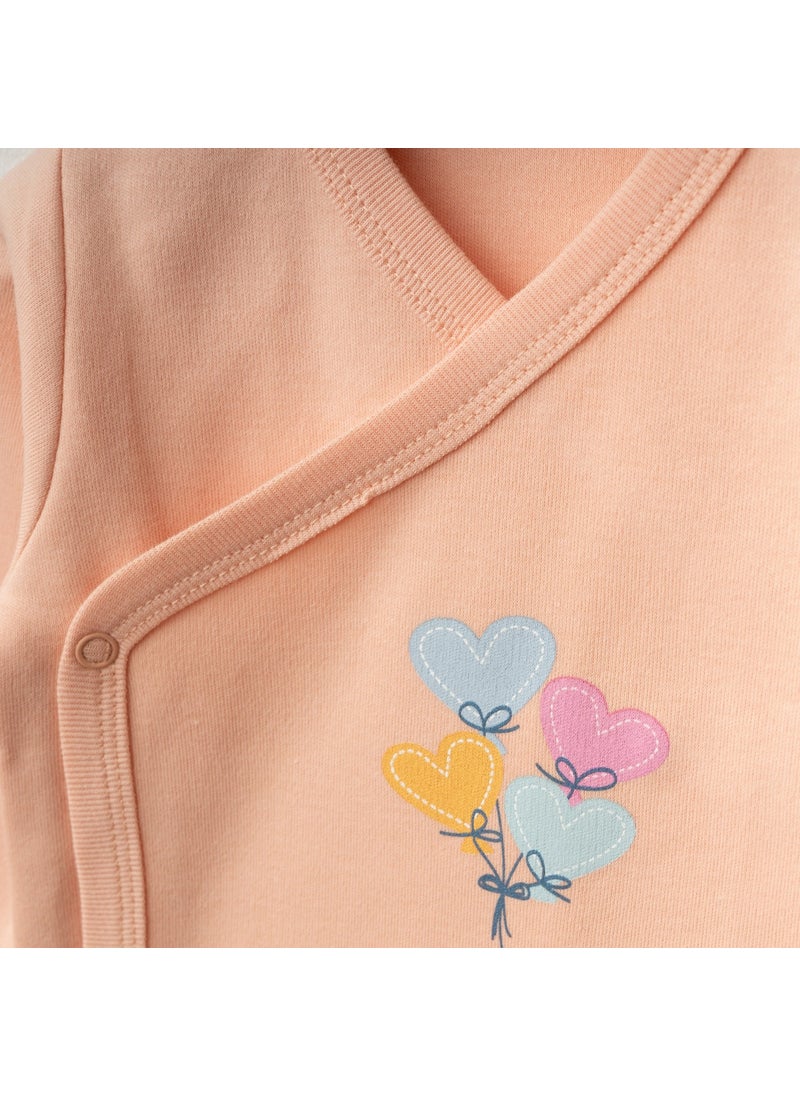 FOR MY BABY Crazy Baby Love Bodysuit 3 Piece Set  - Image 2