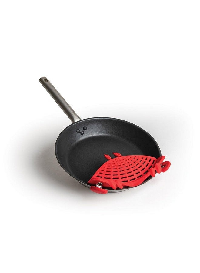 OTOTO Crabby Clip-On Strainer by - Red Crab Pasta Strainer, Noodle Strainer, Cute Kitchen Accessories, Cool Kitchen Gadgets, Food Strainer for Meat - Image 4