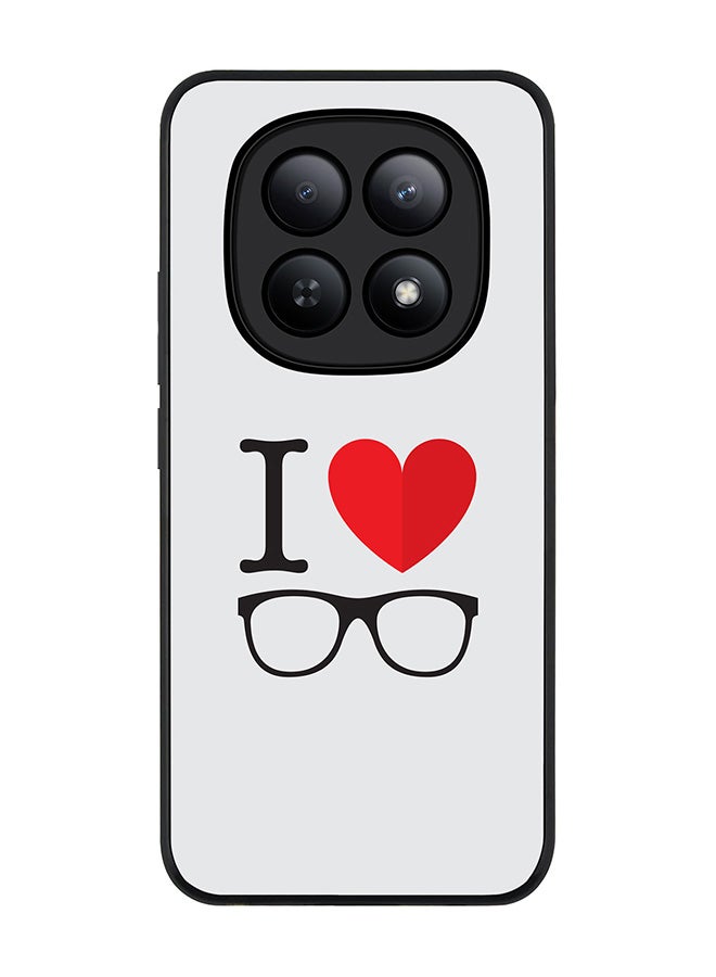 For Xiaomi Redmi Note 15 5G / Poco M8 Case,Slim fit Camera Protection, Shockproof Thin Phone cover  - I Love Glasses