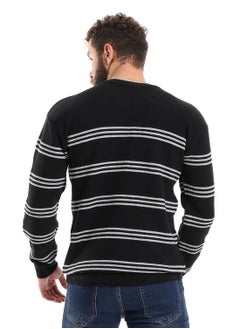 Caesar Wool Mens Pullover With Multi Design  - Image 4