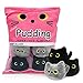 REFAHB Cute Black Cat Plush Toy Removable Stuffed Animal Plush Dolls Soft Cute Gray Cat Plush Pillow Throw Pillow Home Decoration Gift for Kids Girls 6pcs a Bag Pink - Image 3