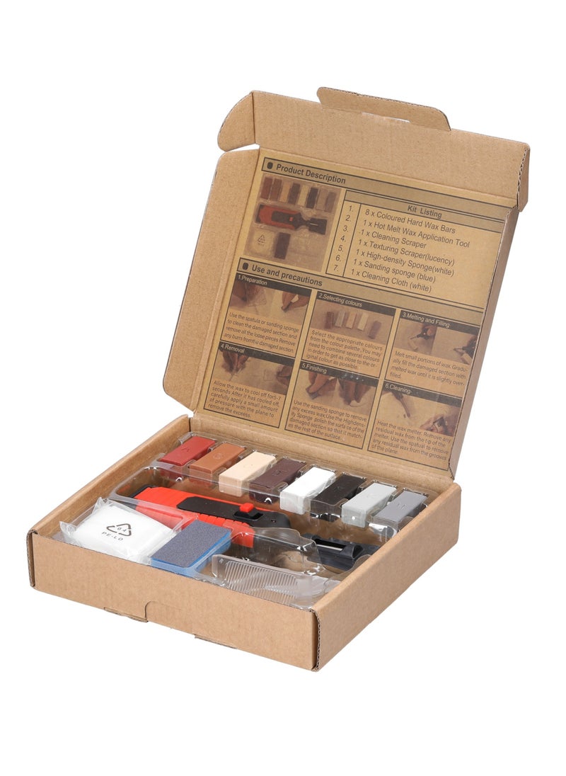 Generic - Ceramic Tile Repairing Tool Set Multifunction DIY Repairing Tool Set Household Home Tools Convenient Labor Saving Time Saving Scratch Repairing Crack Fill Tile Surface Repairing Tool - Image 1