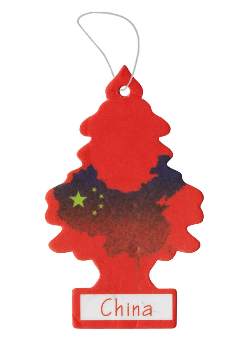 معطر هواء ورقي معلق على شكل شجرة (عبوة من 1 قطعة) للسيارة أو المنزل - Image 2