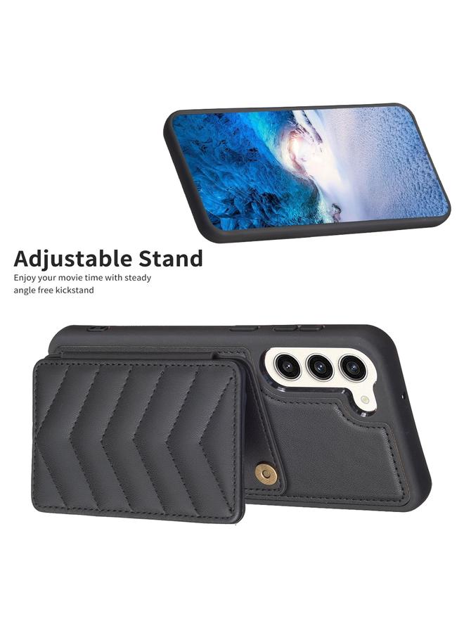 اس-توب جراب لهاتف Samsung Galaxy S23+ 5G BF26 جراب هاتف بنمط موجة مع حامل بطاقة - Image 5